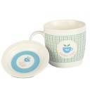 Lot 4 Tasses Collection "Let's Talk Over Coffee"
