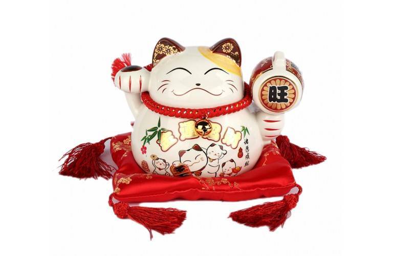 CHAT JAPONAIS PORTE BONHEUR CHAT JAPONAIS PORTE BONHEUR