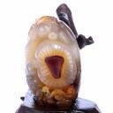 SCULPTURE DRAGON PIXIU TRADITIONNEL EN AGATE SCULPTURE DRAGON PIXIU TRADITIONNEL EN AGATE