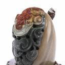 Sculpture Crapaud de Fortune Feng Shui en Agate