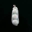 PENDENTIF HARICOT de PROSPERITE en JADE PENDENTIF HARICOT de PROSPERITE en JADE