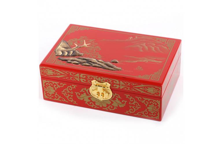 COFFRET à BIJOUX Motif PAYSAGE ZEN COFFRET à BIJOUX Motif PAYSAGE ZEN