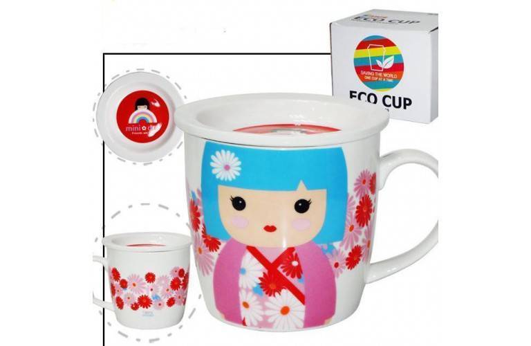 TASSE KOKESHI JAPONAISE "AIKO" TASSE KOKESHI JAPONAISE "AIKO"