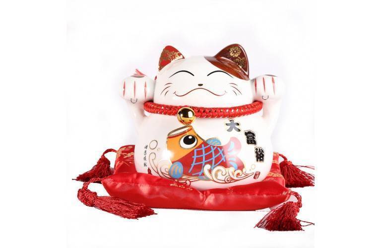 STATUETTE MANEKI NEKO JAPONAIS STATUETTE MANEKI NEKO JAPONAIS