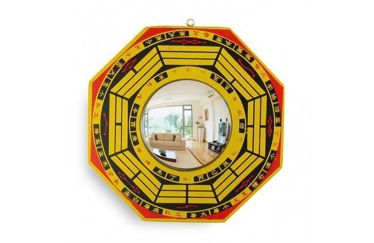 MIROIR FENG SHUI PAKUA OU BAGUA