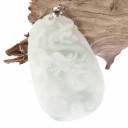 Pendentif Dragon Asiatique en Jade