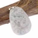 PENDENTIF DRAGON ASIATIQUE EN JADE PENDENTIF DRAGON ASIATIQUE EN JADE