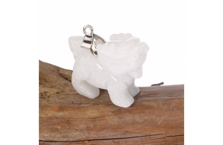 PENDENTIF PI XIU RICHESSE en JADE PENDENTIF PI XIU RICHESSE en JADE