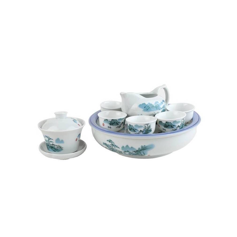 Service à thé chinois en porcelaine