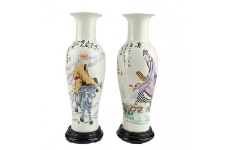 2 VASES CHINOIS TRADITIONNELS 2 VASES CHINOIS TRADITIONNELS