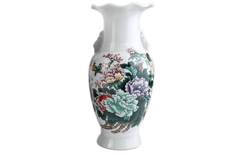VASE DE DECORATION ASIATIQUE VASE DE DECORATION ASIATIQUE