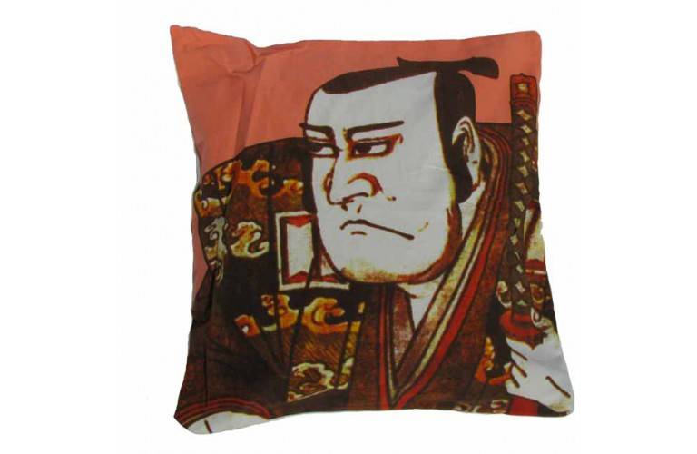 HOUSSE DE COUSSIN - Samouraï Japonais