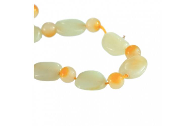 BRACELET ORIGINAL 6 BLOCS DE JADE BRACELET ORIGINAL 6 BLOCS DE JADE