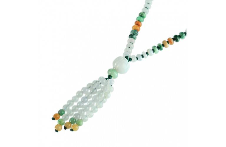 COLLIER LOTUS DESIGN ORIGINAL en JADE COLLIER LOTUS DESIGN ORIGINAL en JADE
