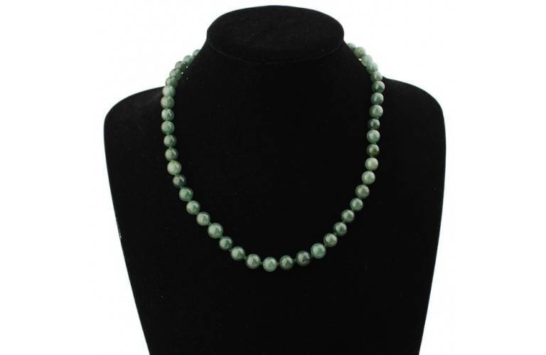 COLLIER CLASSIQUE - Perles de Jade