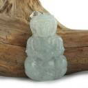 PENDENTIF BOUDDHA GUANYIN EN JADE TRANSLUCIDE PENDENTIF BOUDDHA GUANYIN EN JADE TRANSLUCIDE