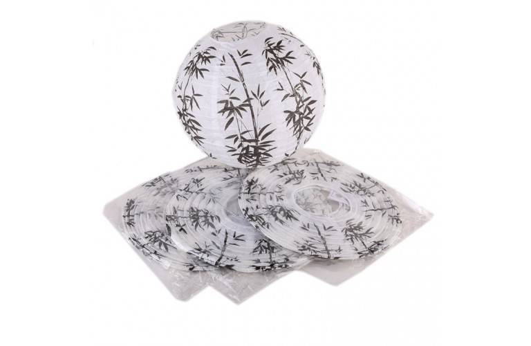 LOT de 4 LAMPIONS BOULES CHINOIS LOT de 4 LAMPIONS BOULES CHINOIS