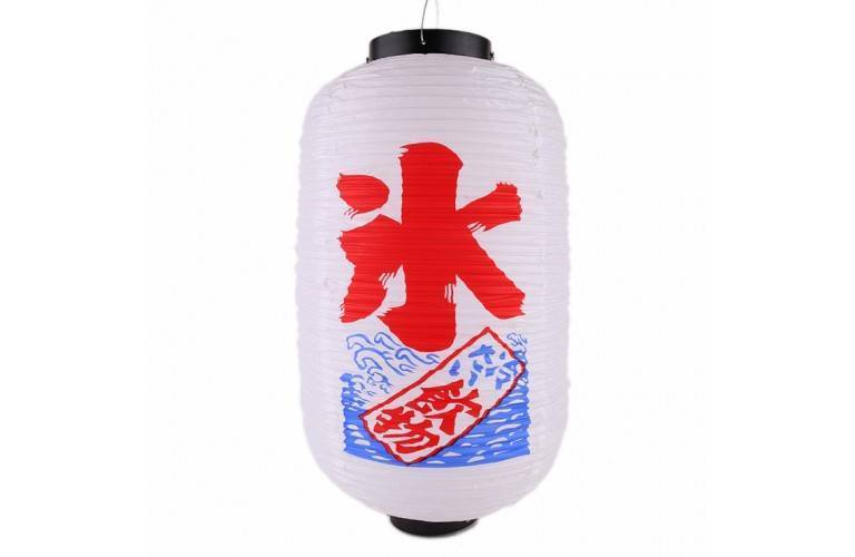 LAMPION JAPONAIS BLANC - BOISSONS FRAICHES LAMPION JAPONAIS BLANC - BOISSONS FRAICHES