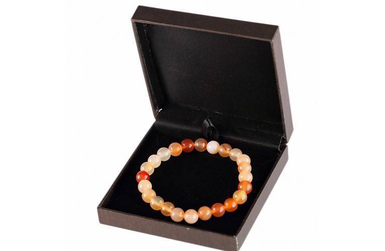 BRACELET en AGATE NATURELLE BRACELET en AGATE NATURELLE