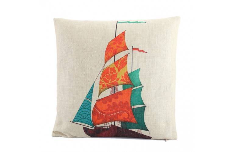 HOUSSE DE COUSSIN - NAVIRE DE FORTUNE