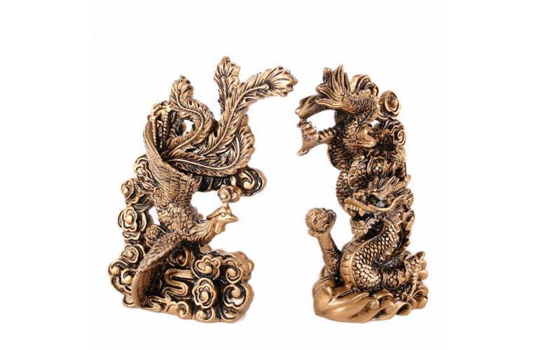 COUPLE DRAGON-PHENIX FENG SHUI