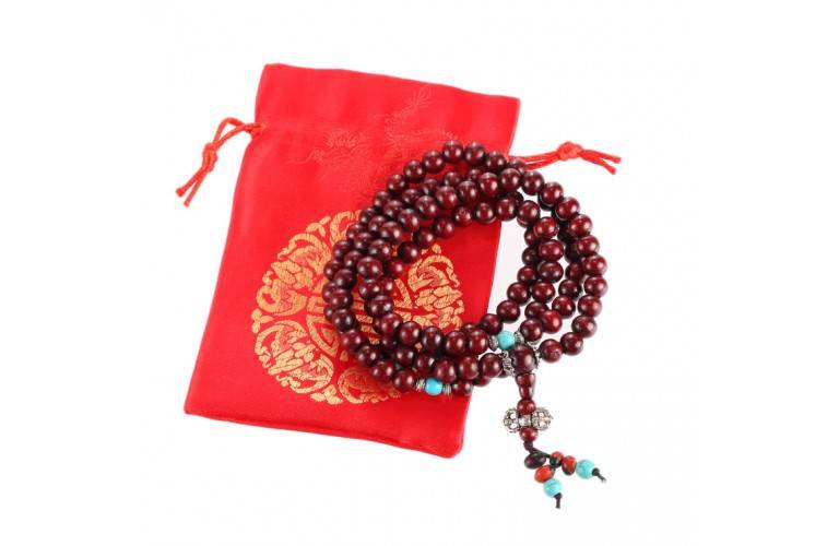 BRACELET-COLLIER MALA BOUDDHISTE BRACELET-COLLIER MALA BOUDDHISTE