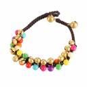 BRACELET TIBETAIN - GRELOTS et FANTAISIE BRACELET TIBETAIN - GRELOTS et FANTAISIE