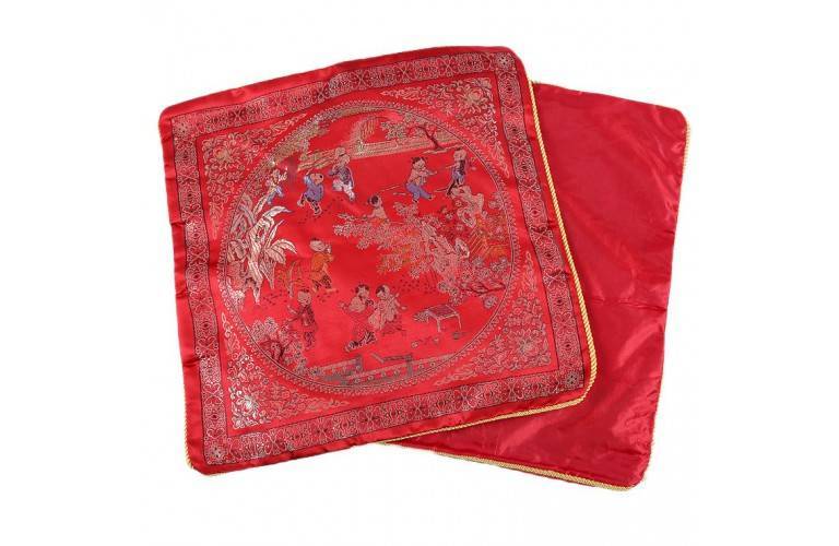 Lot de 2 HOUSSES DE COUSSIN Lot de 2 HOUSSES DE COUSSIN