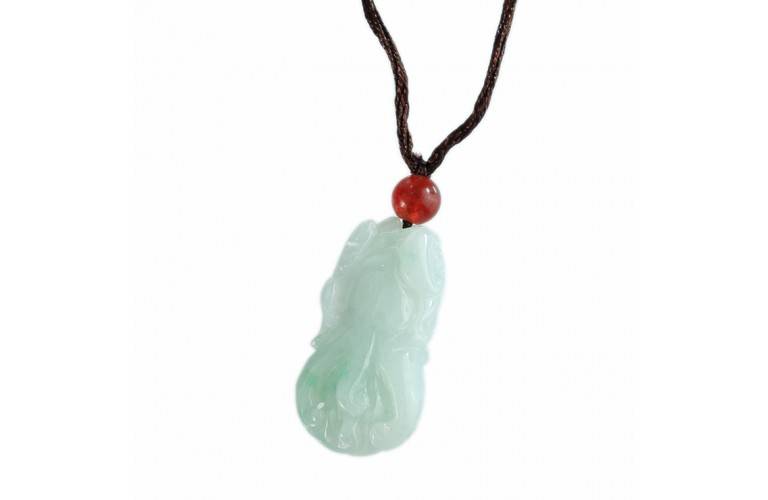 COLLIER PEND. CEDRAT - MAIN de BOUDDHA en JADE COLLIER PEND. CEDRAT - MAIN de BOUDDHA en JADE