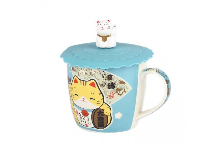 TASSE JAPONAISE BLEU CLAIR TASSE JAPONAISE BLEU CLAIR