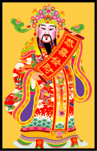 Caishen Dieu chinois des Richesses mythologie chinoise